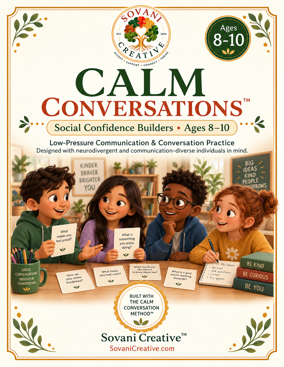 Calm Conversations™: Social Confidence Builders cover