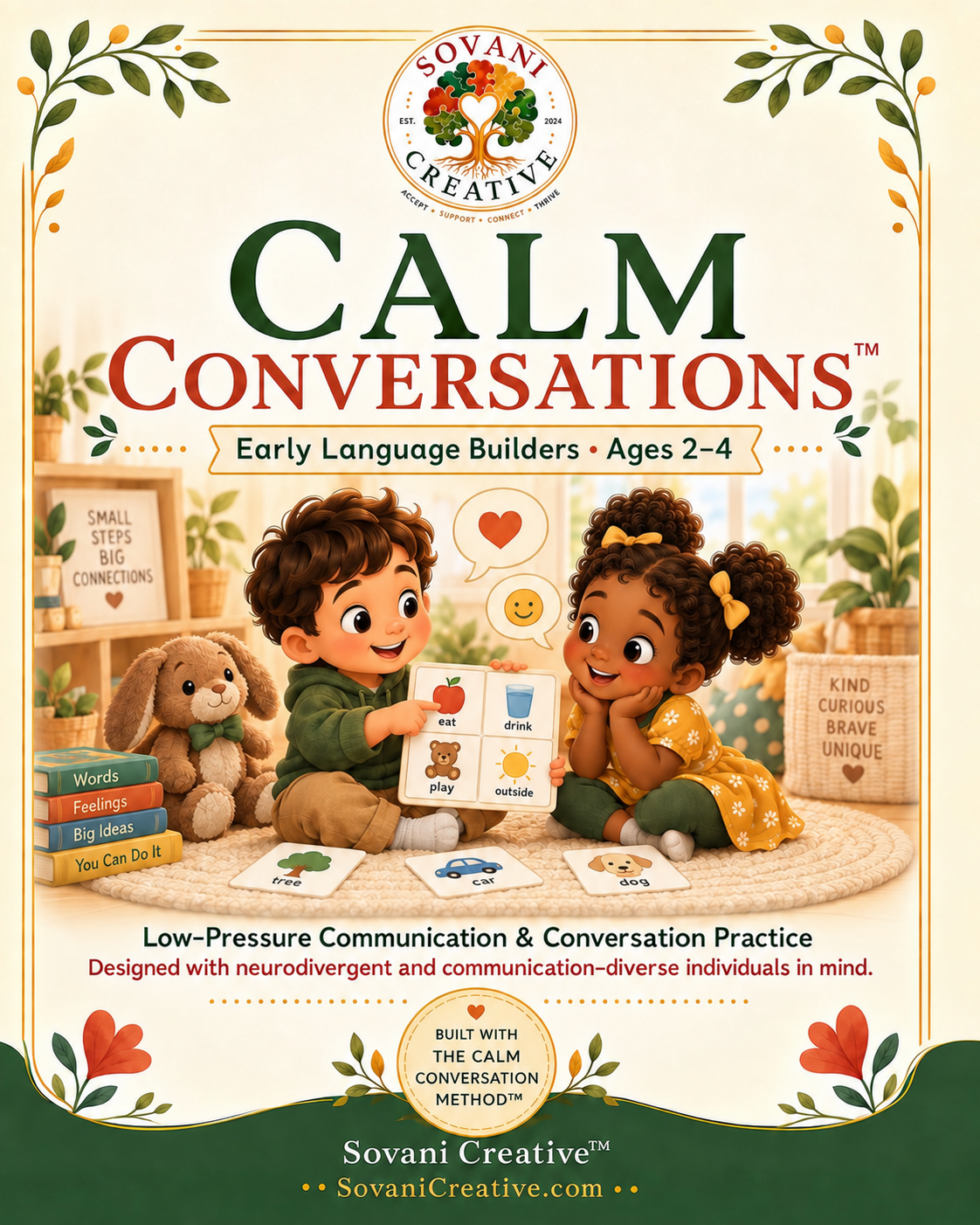 Calm Conversations™: Early Language Builders cover