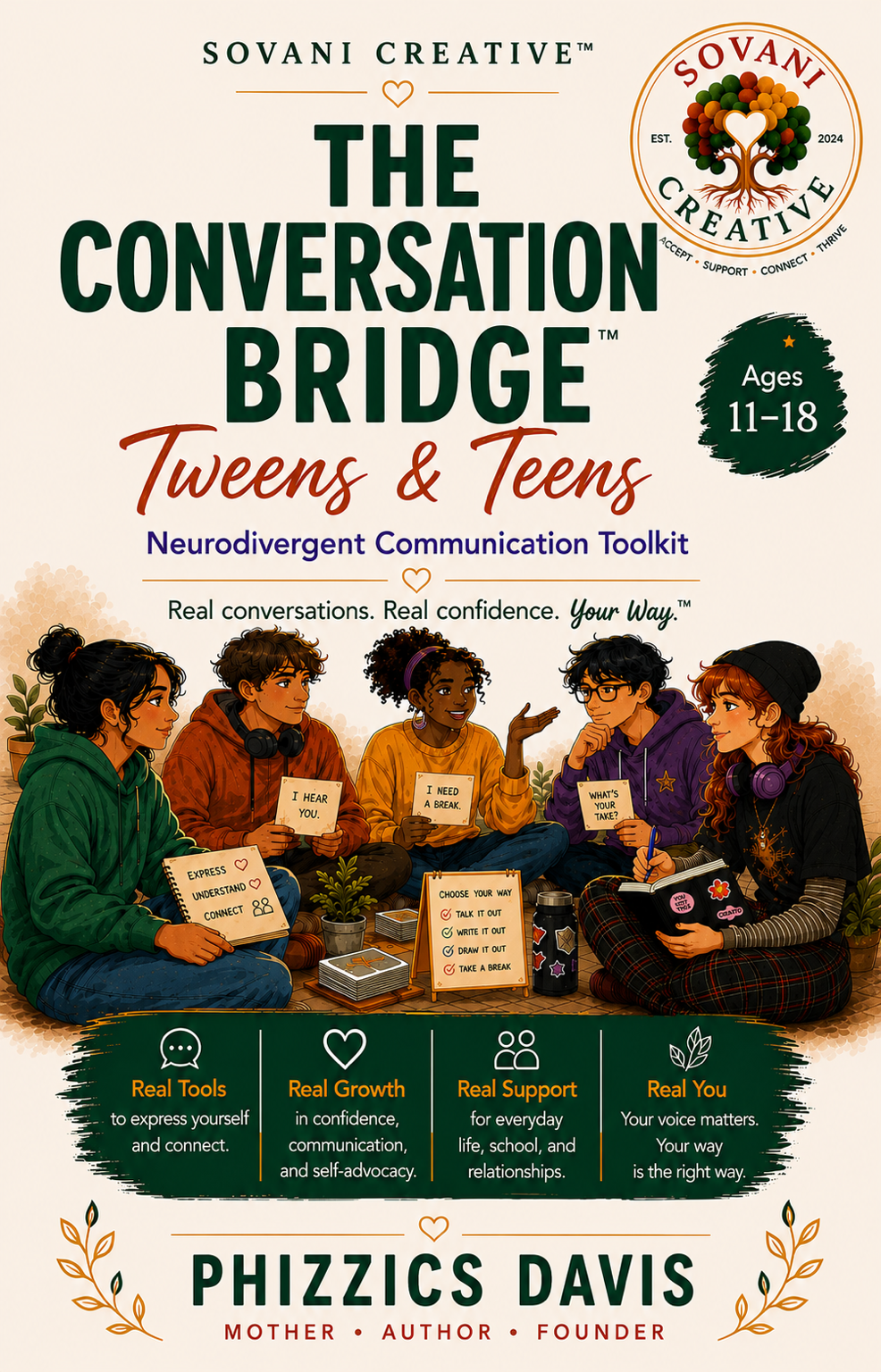The Conversation Bridge: Tweens & Teens toolkit cover
