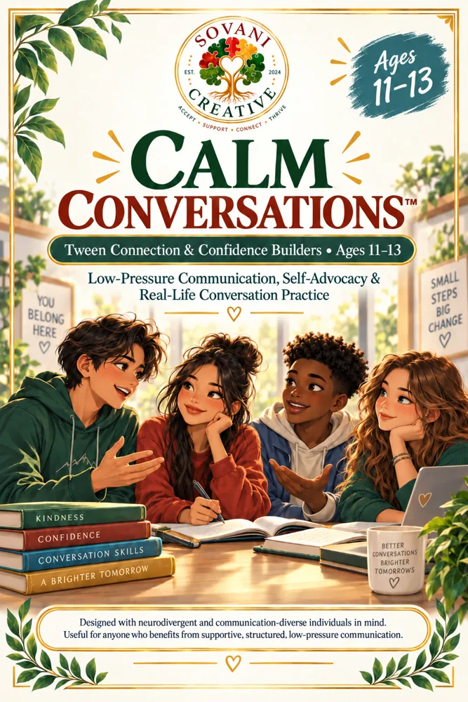 Calm Conversations™: Tween Connection & Confidence Builders cover