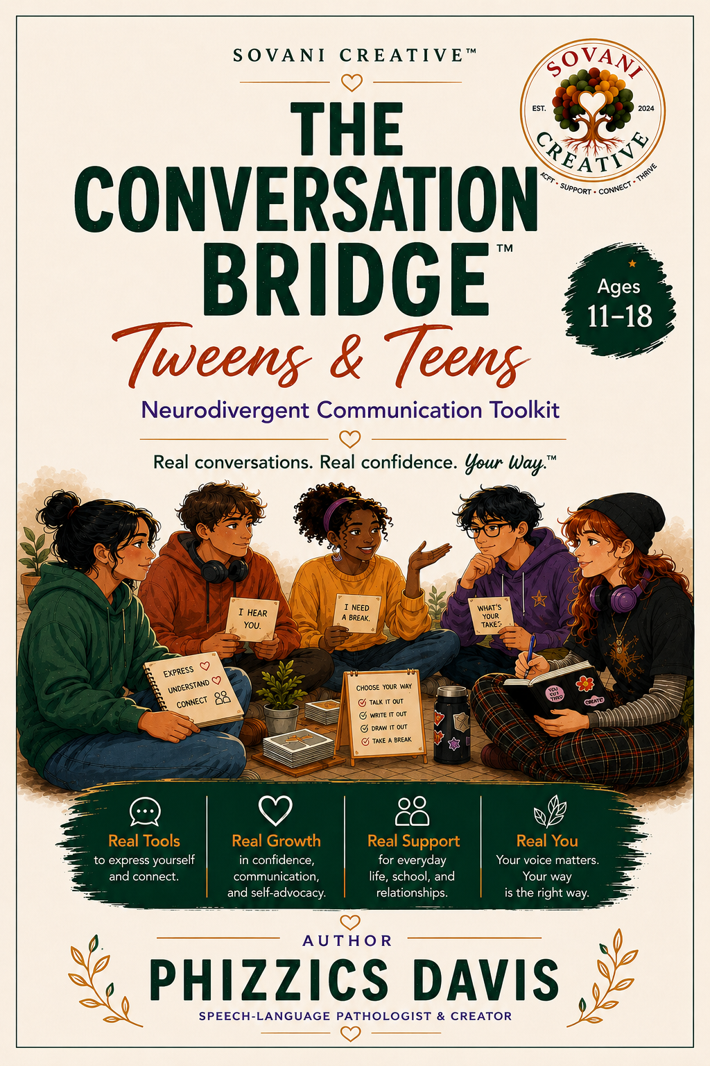 The Conversation Bridge: Tweens & Teens toolkit cover