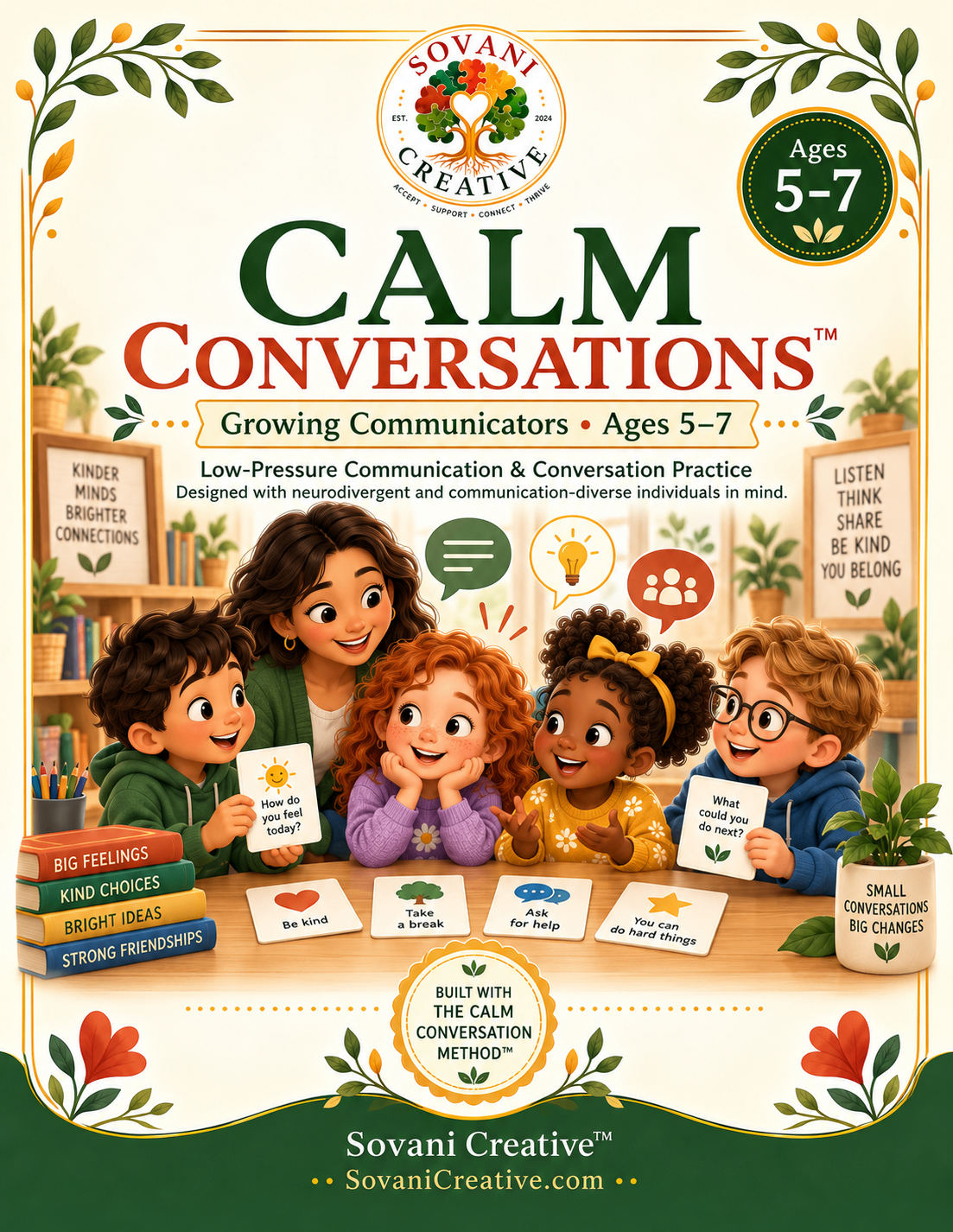 Calm Conversations™: Growing Communicators cover